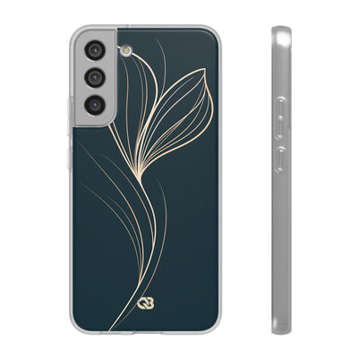 Teal Lite Phone Case for Samsung - Sandstone Silk Flora
