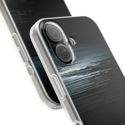 Black Lite Phone Case for iPhone - Frozen Signal Glitch