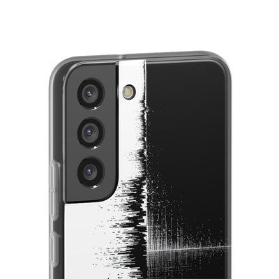 Black Lite Phone Case for Samsung - Static Signal Split
