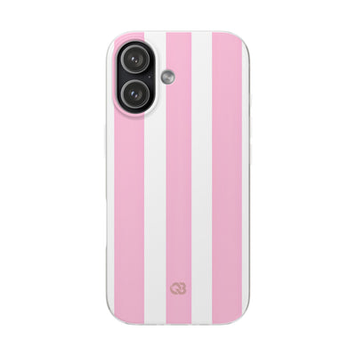Soft Pink Stripe · Soft Phone Case for iPhone