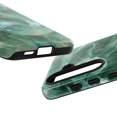Translucent Aqua Flow · Tough Phone Case for Samsung · Teal