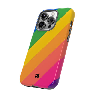 Vibrant Spectrum Slope · Tough Phone Case for iPhone
