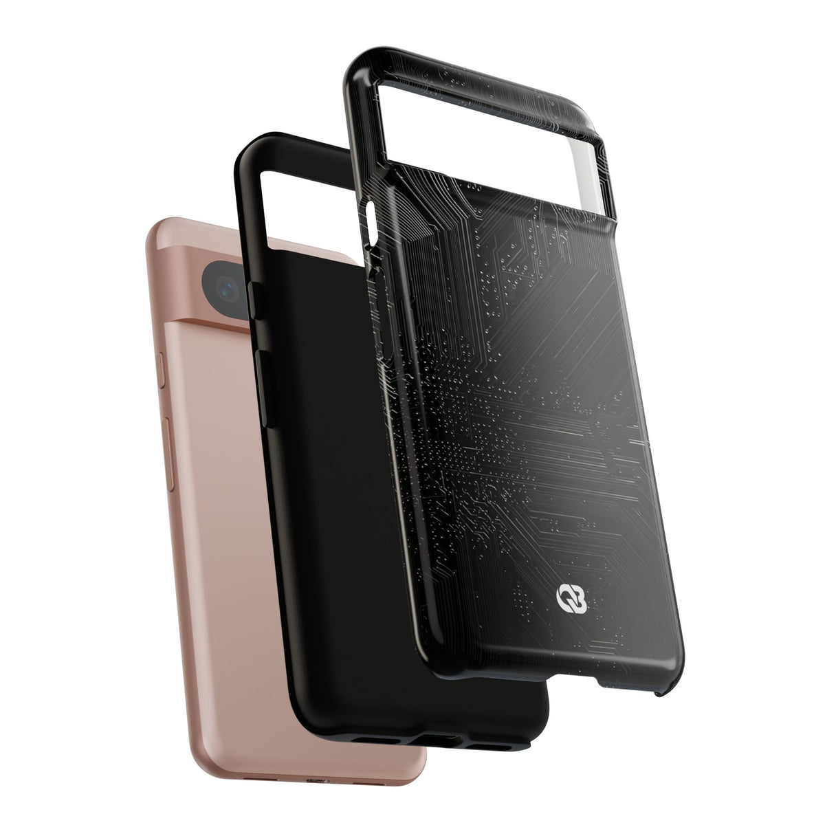 Obsidian Circuitry · Tough Phone Case for Pixel ·  Black