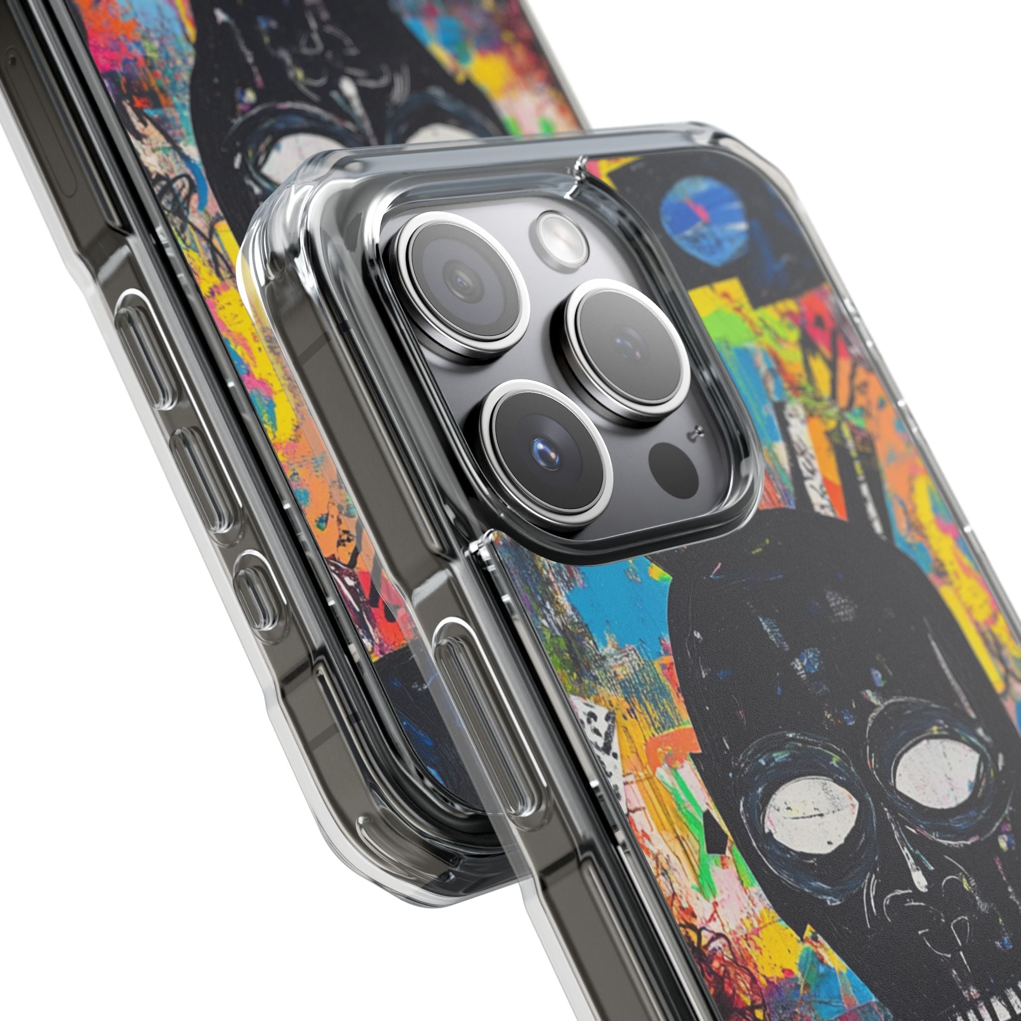 Skull Vortex iPhone 15 Pro Case - Impact