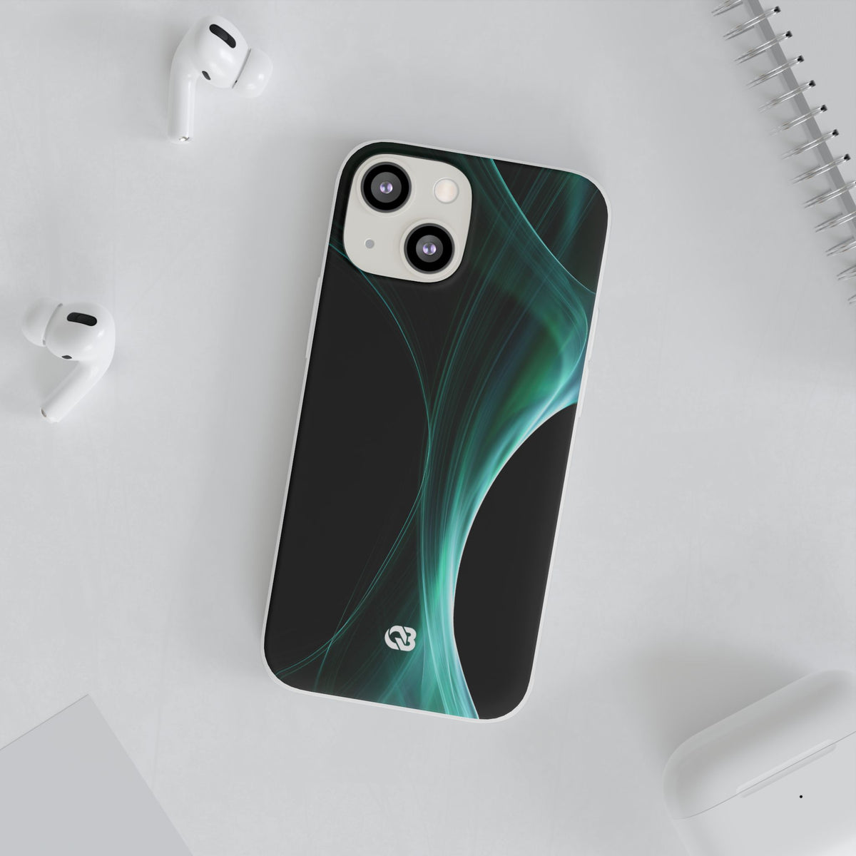 Emerald Lumen · Lite Phone Case for iPhone ·  Green