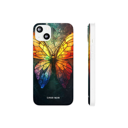 Buntglas-Schmetterling iPhone 13 - Soft