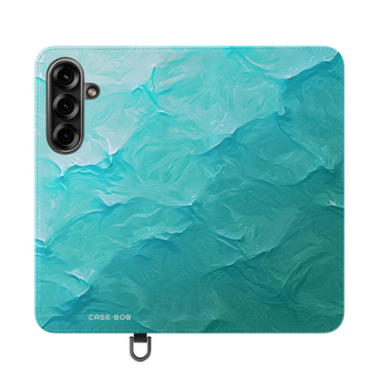 Teal Mists - Samsung S25 Case - Wallet