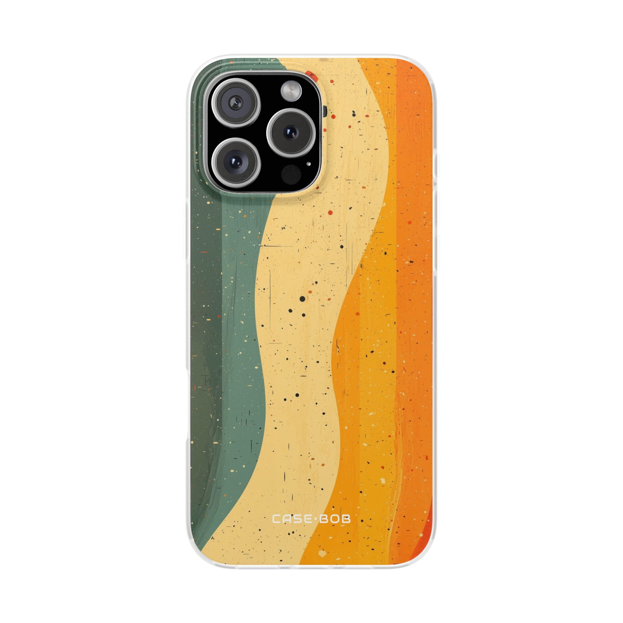 Aaltoileva metsäverho iPhone 16 Pro Max -pehmeä suojakotelo