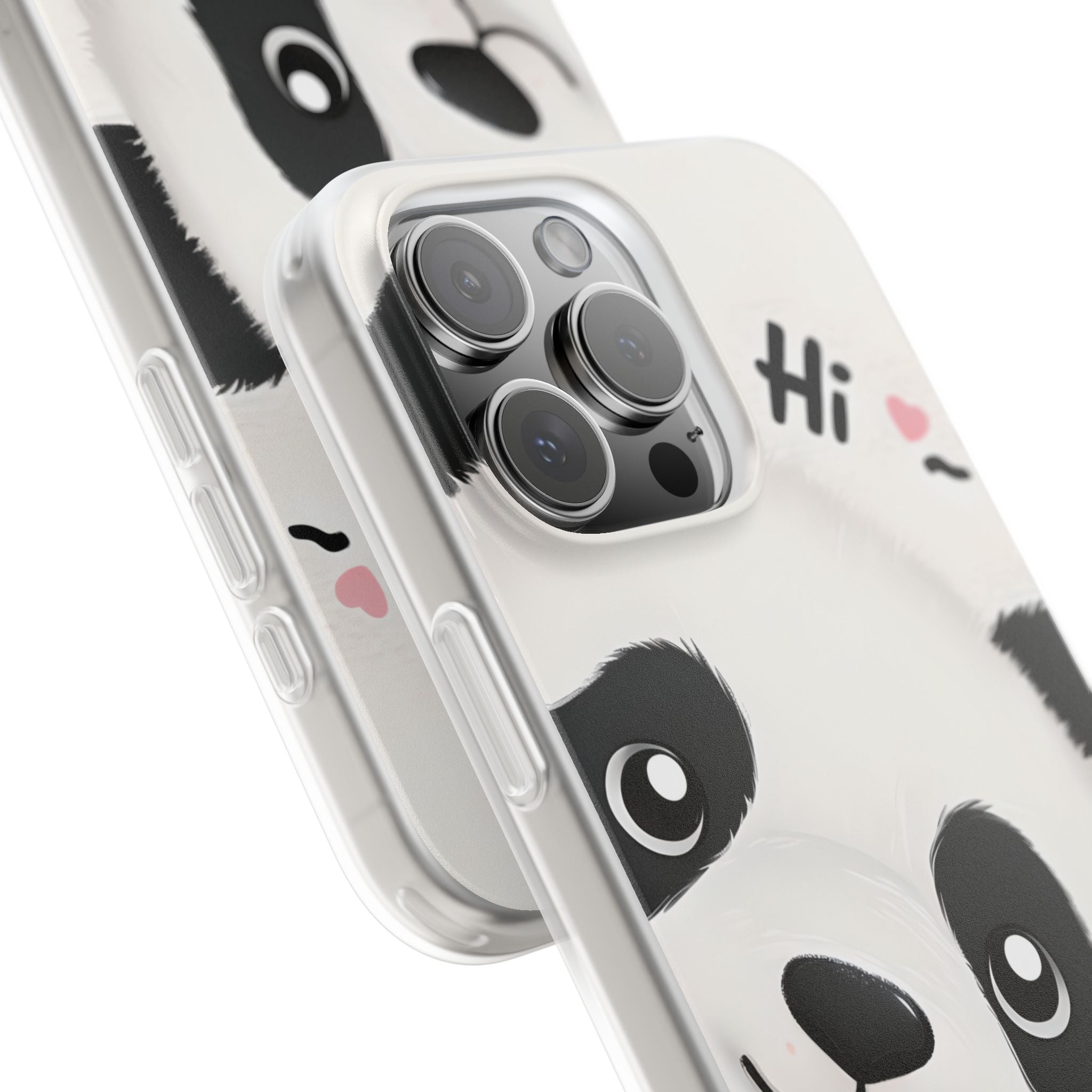 Panda Glow iPhone 16 Pro Max Case - Soft