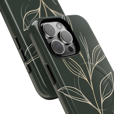 Green Tough 2.0 Magsafe Phone Case for iPhone - Deep Moss Willow