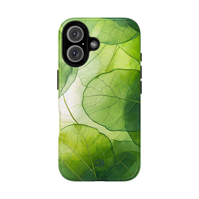 Emerald Leaf Veins · Tough+ Magsafe