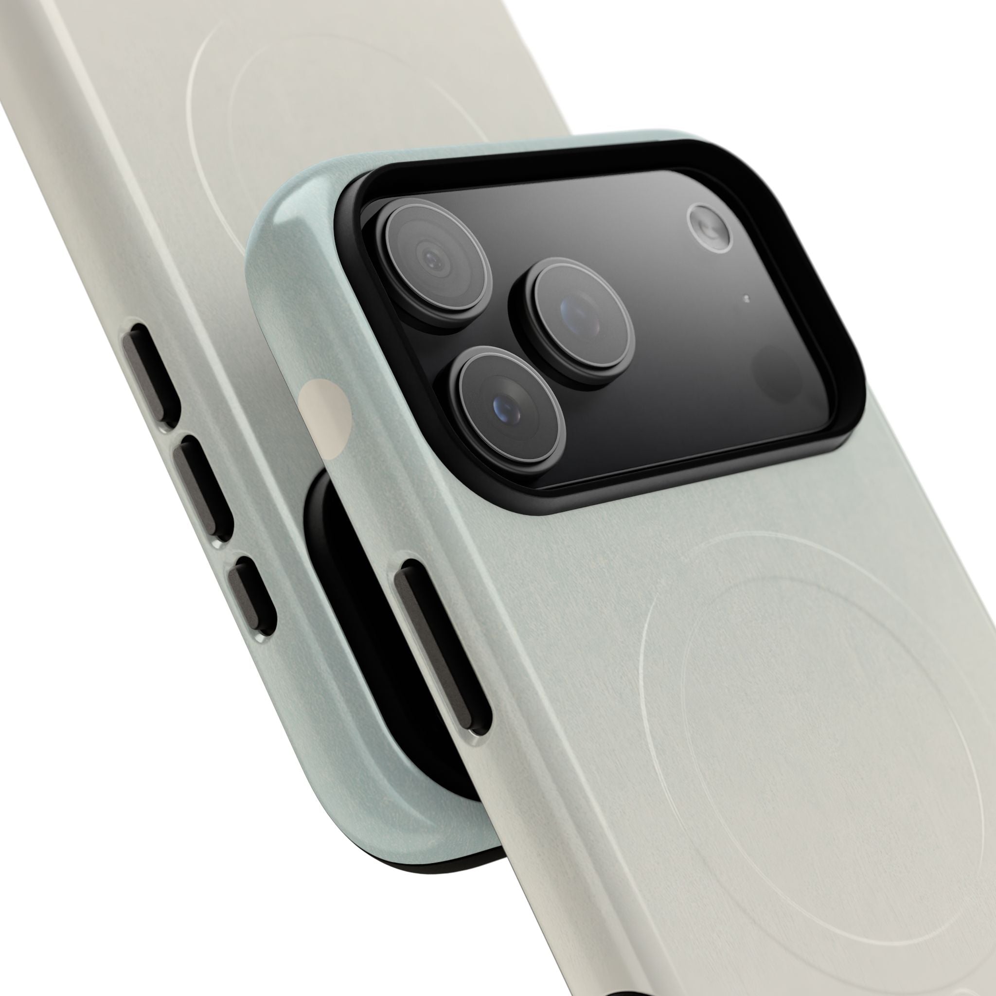 Blue Tough 2.0 Magsafe Phone Case for iPhone - Mist Valley Pagoda