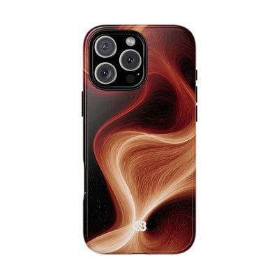 Solar Ember Flow · Tough Phone Case for iPhone · Orange