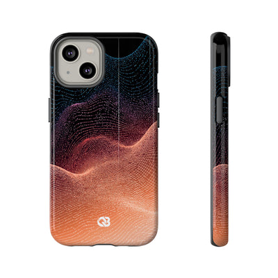 Spectral Elevation · Tough Phone Case for iPhone · Orange