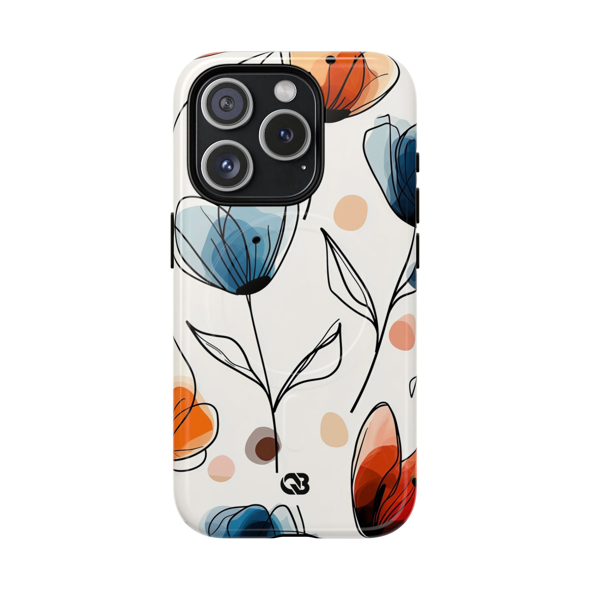 Ink Watercolor Tulips · Tough+ Phone Case for iPhone · Magsafe