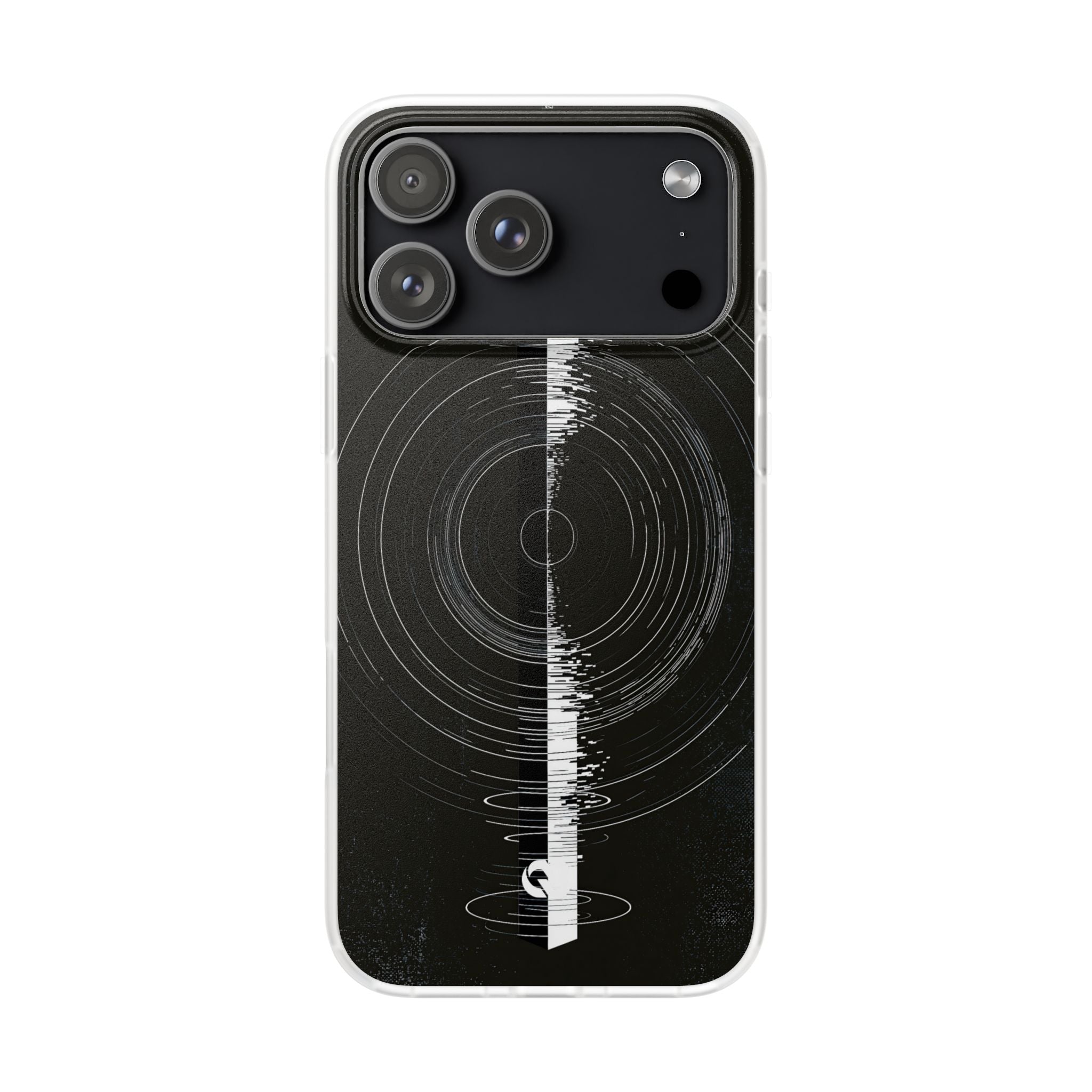Black Lite Phone Case for iPhone - Obsidian Orbital Signal