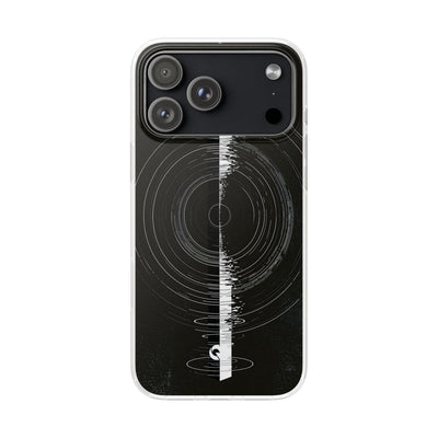 Black Lite Phone Case for iPhone - Obsidian Orbital Signal