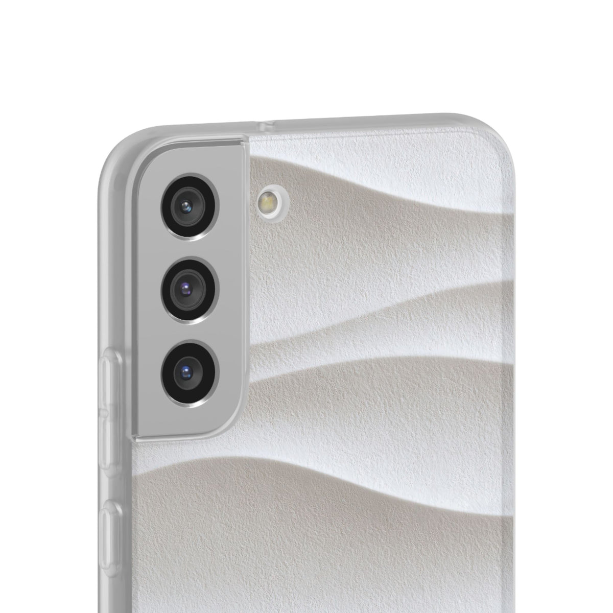 Sculpted Dune Relief · Lite Phone Case for Samsung · White