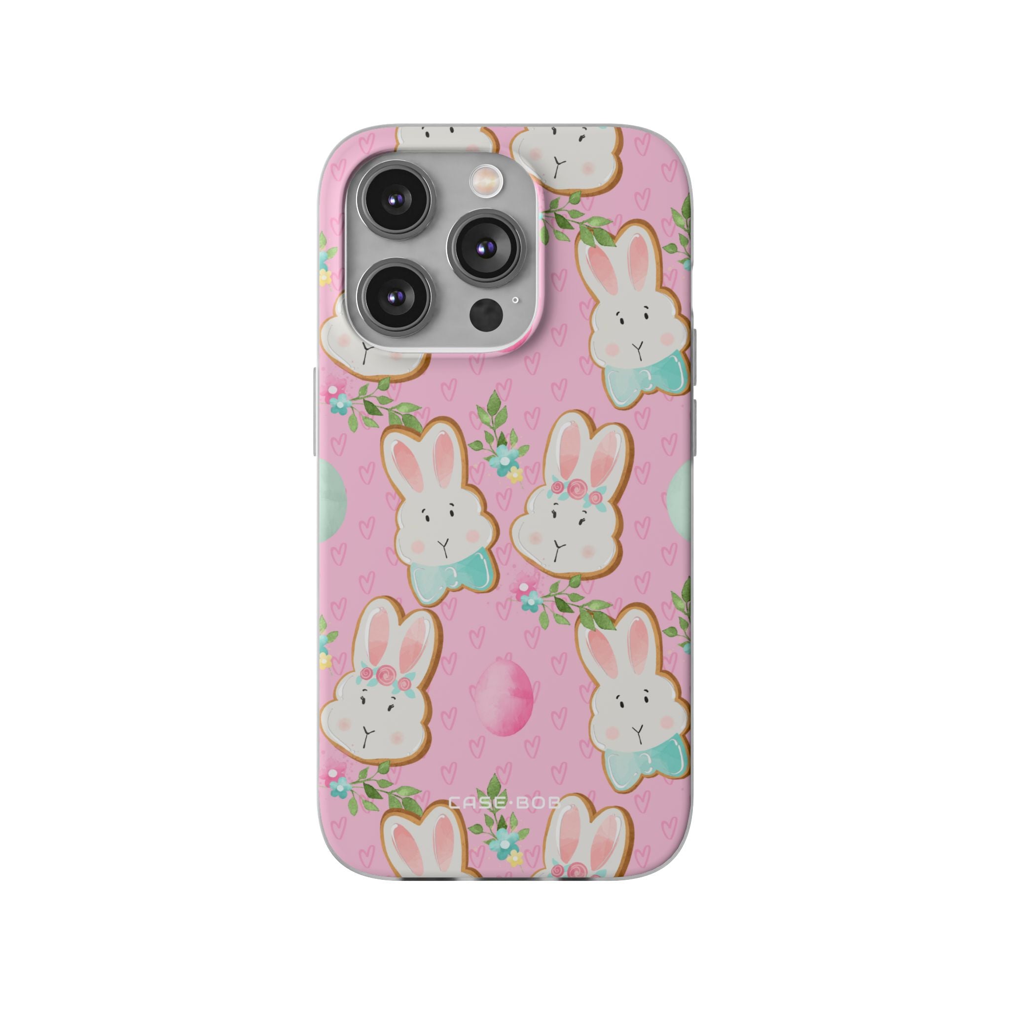 Bunny Blossom iPhone 14 Pro Case - Soft