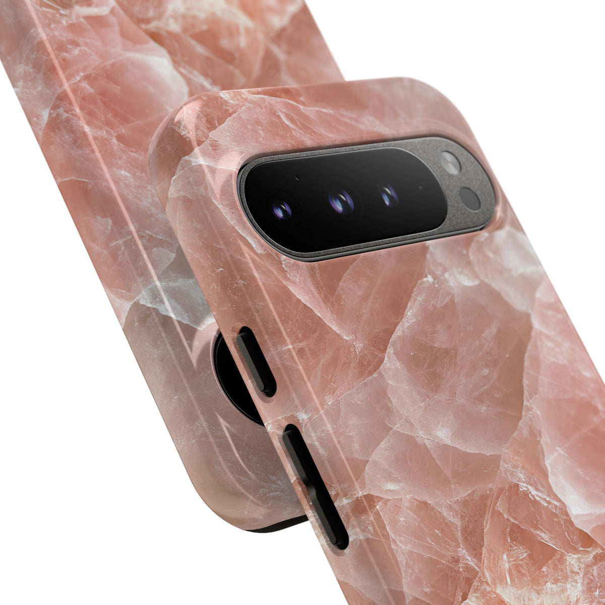 Rose Quartz Facet · Tough Phone Case for Pixel ·  Pink