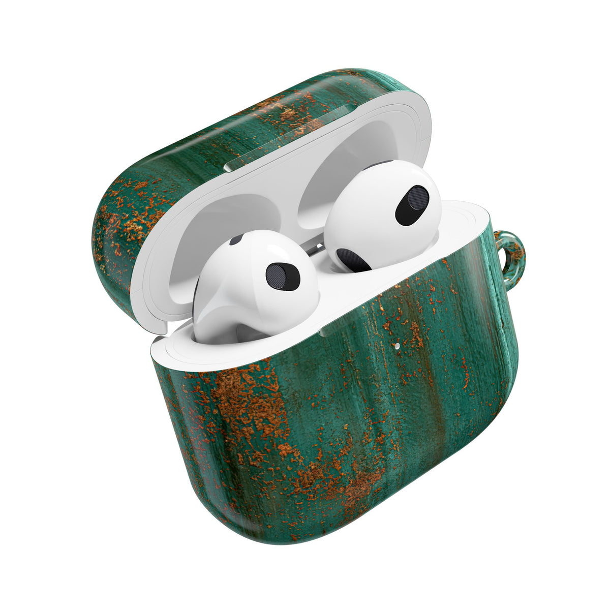 Oxidized Verdigris · Hard Case for AirPods & AirPods Pro · Teal