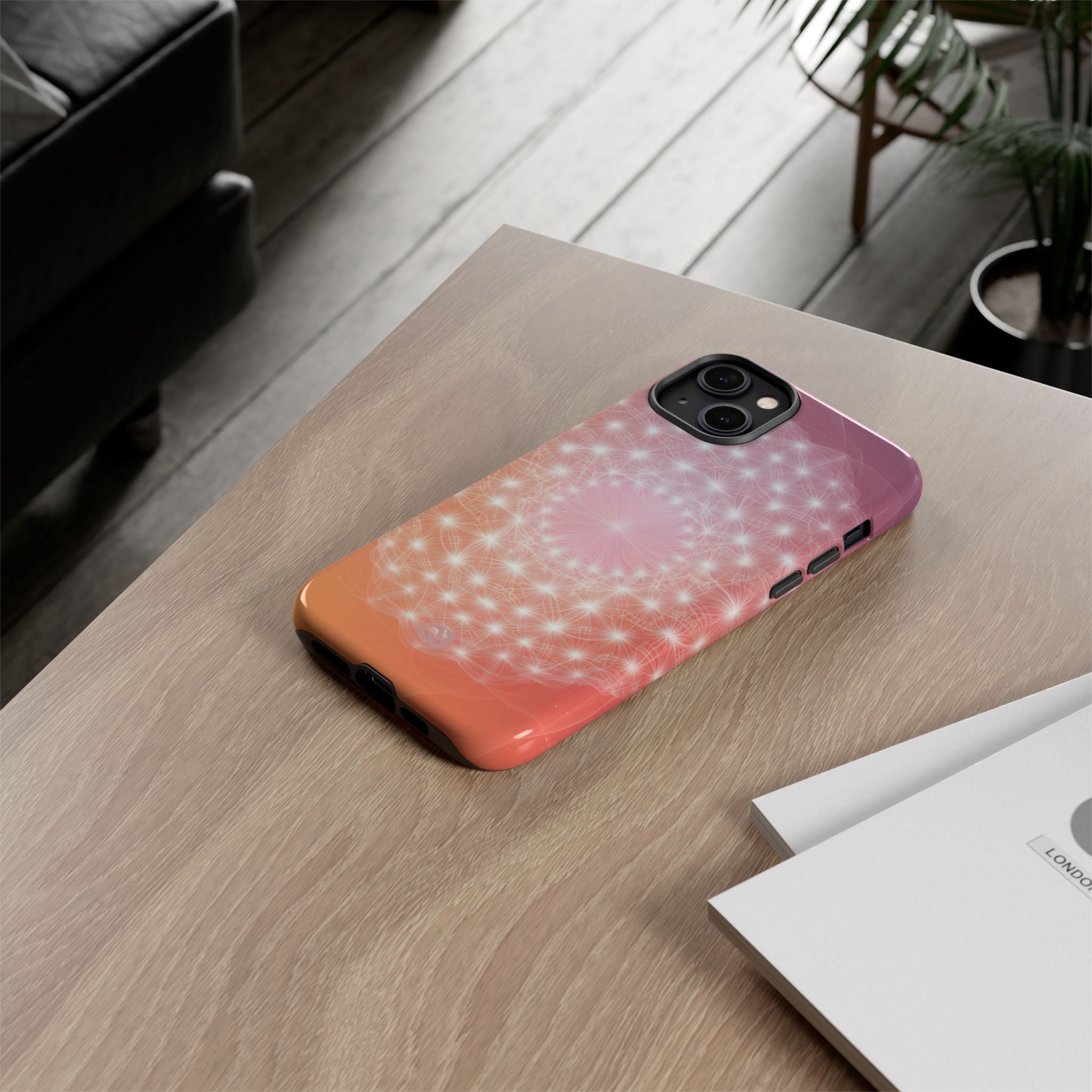 Radiant Stardust Mandala · Tough Phone Case for iPhone