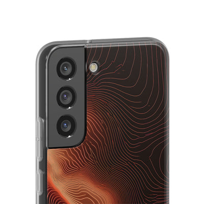 Caldera Ridge · Lite Phone Case for Samsung · Orange