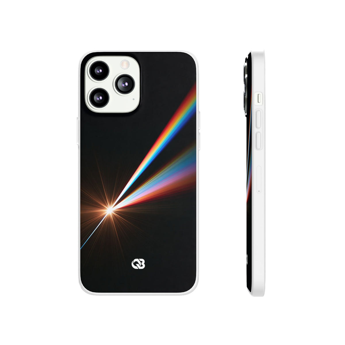 Spectral Refraction · Lite Phone Case for iPhone ·  Black