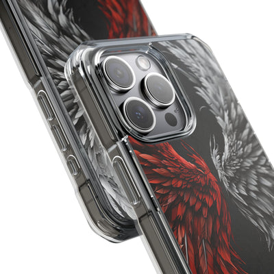 Split Crimson Wing · Impact Phone Case for iPhone · Magsafe