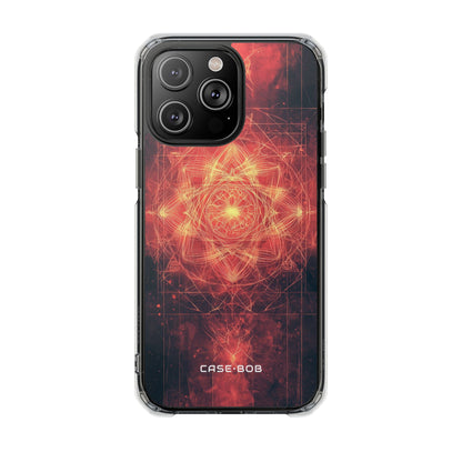 Radiant Mandala iPhone 14 Pro Max Cover - Impact