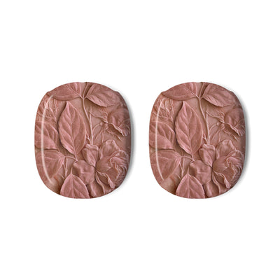Blush Rose Relief · Hard Case for AirPods Max · Pink
