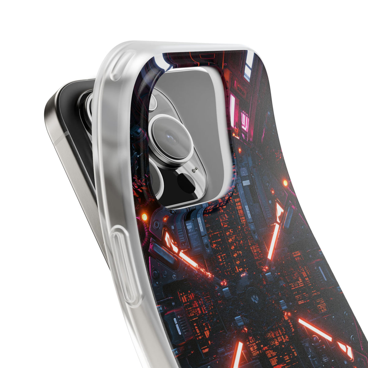 Cybernetic Reactor Core · Lite Phone Case for iPhone ·  Black