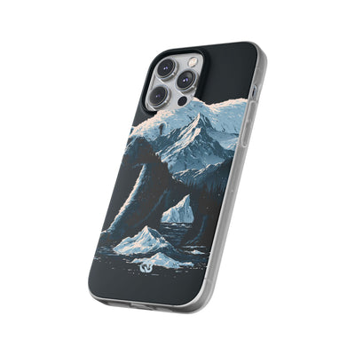 Nordic Arctic Bear · Lite Phone Case for iPhone ·  Black