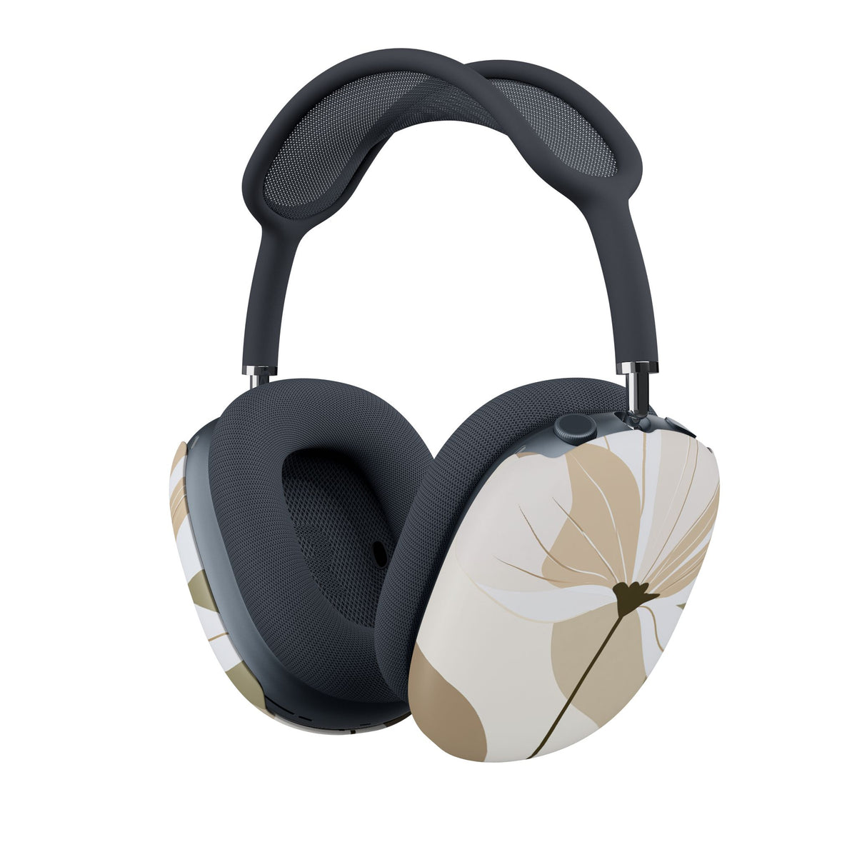 Soft Petal Bloom · Hard Case for AirPods Max · Beige