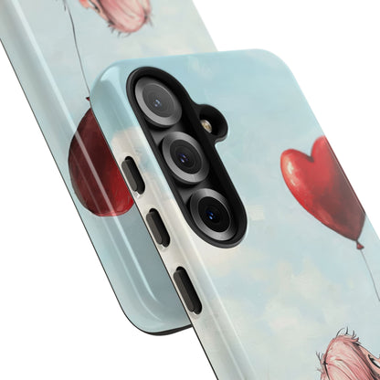 Herzballon Glow Samsung S25 Case - Tough