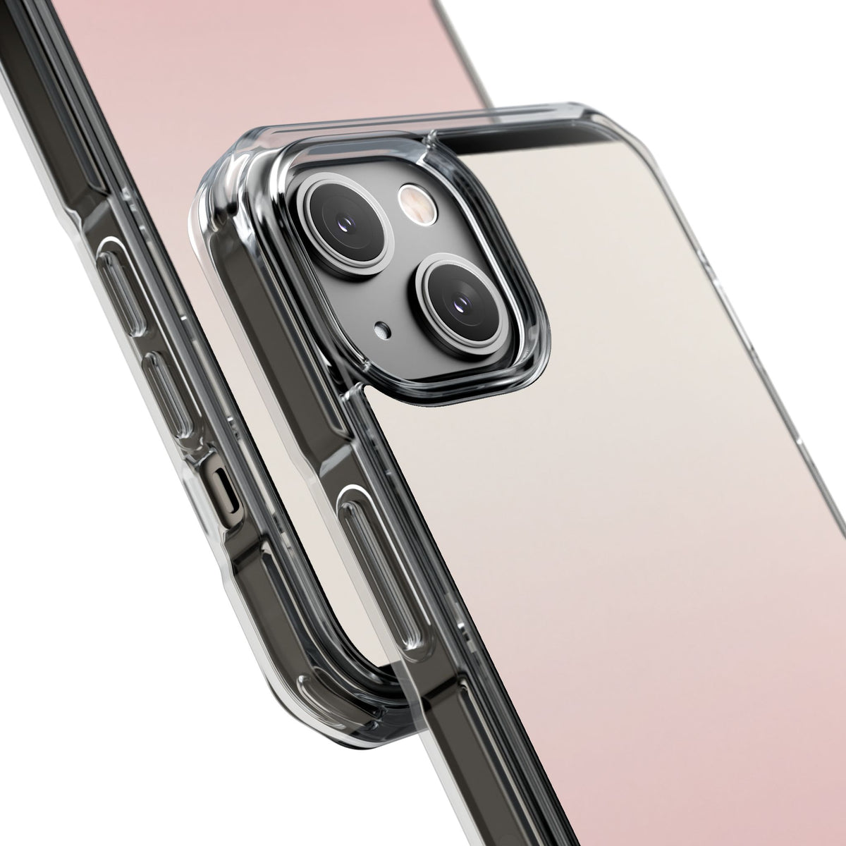 Blush Horizon · Clear Impact Magnetic Phone Case for iPhone ·  Pink