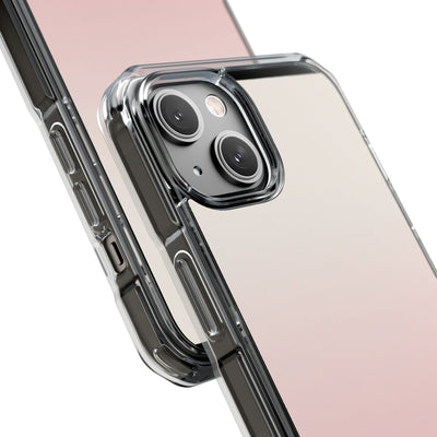 Blush Horizon · Clear Impact Magnetic Phone Case for iPhone ·  Pink