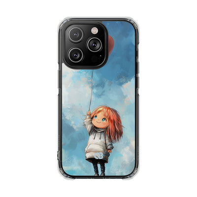 Crimson Heart Sky · Impact Phone Case for iPhone · Magsafe