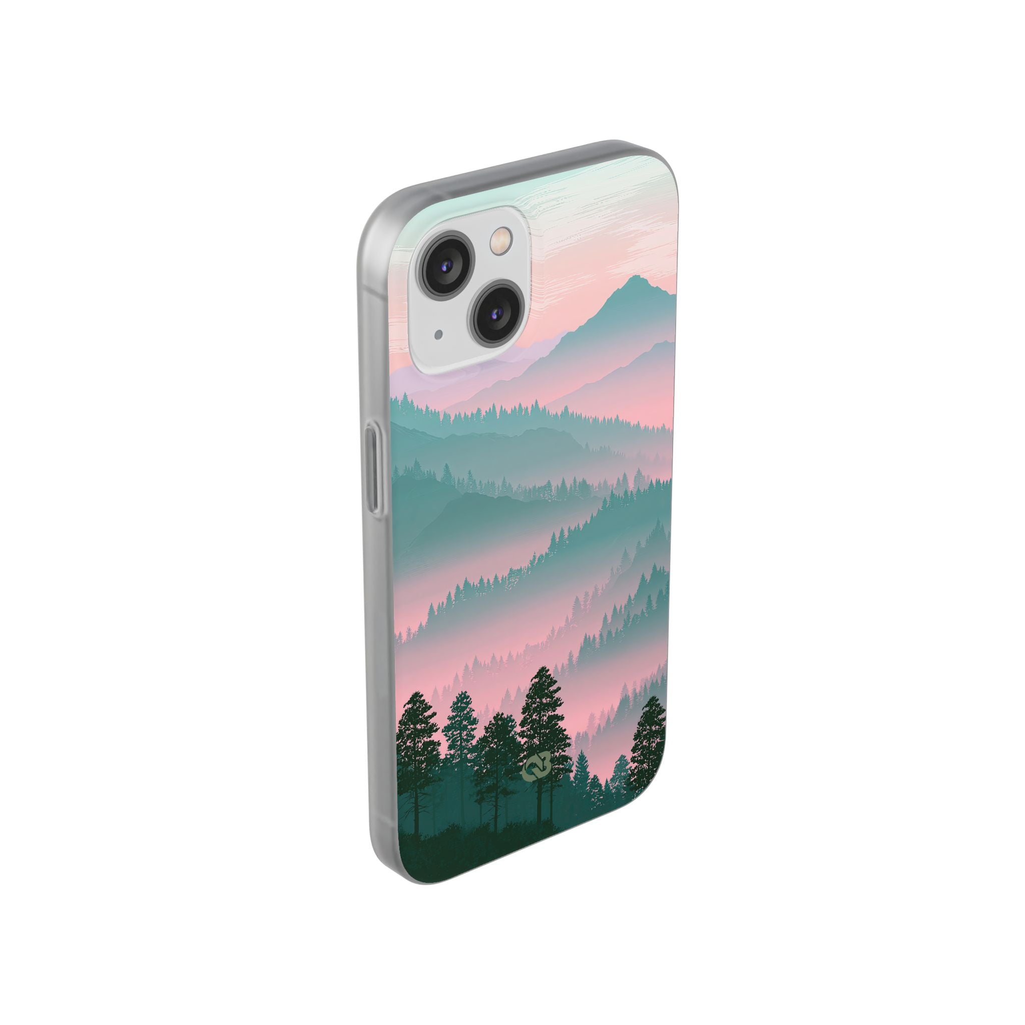 Teal Lite Phone Case for iPhone - Alpine Mist Teal