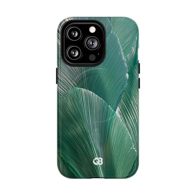 Translucent Fan Palm · Tough 2.0 Magnetic Phone Case for iPhone · Teal