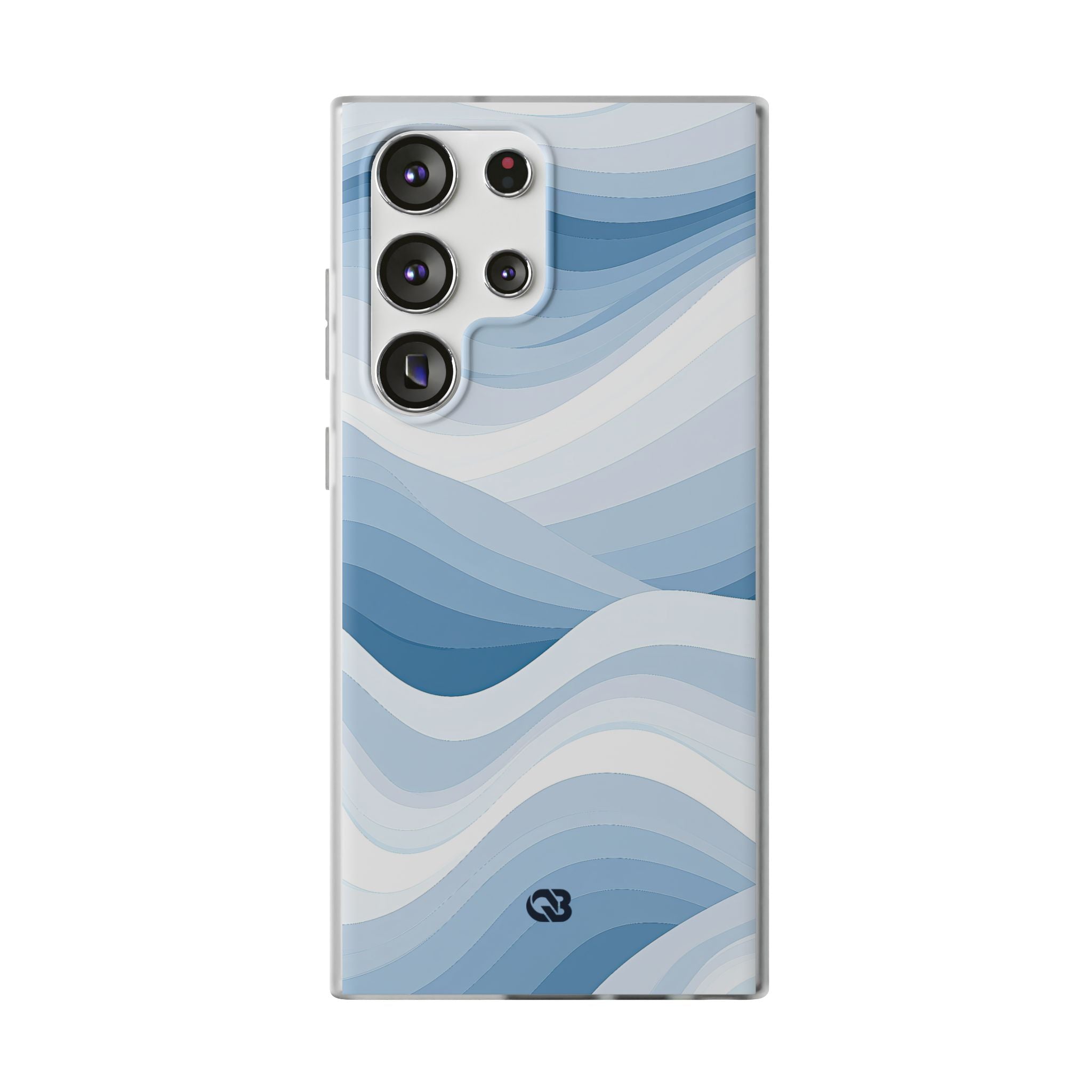 Blue Lite Phone Case for Samsung - Glacial Indigo Flow