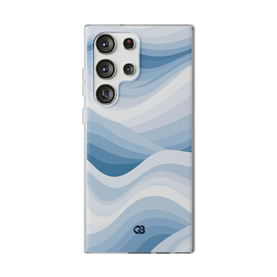Blue Lite Phone Case for Samsung - Glacial Indigo Flow