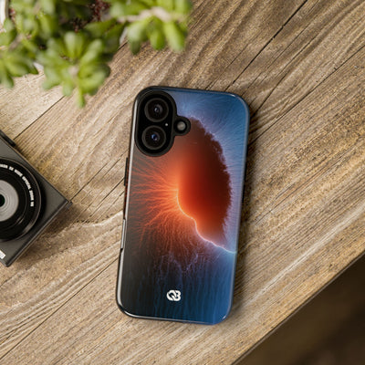 Thermal Aura Pulse · Tough Phone Case for iPhone · Blue