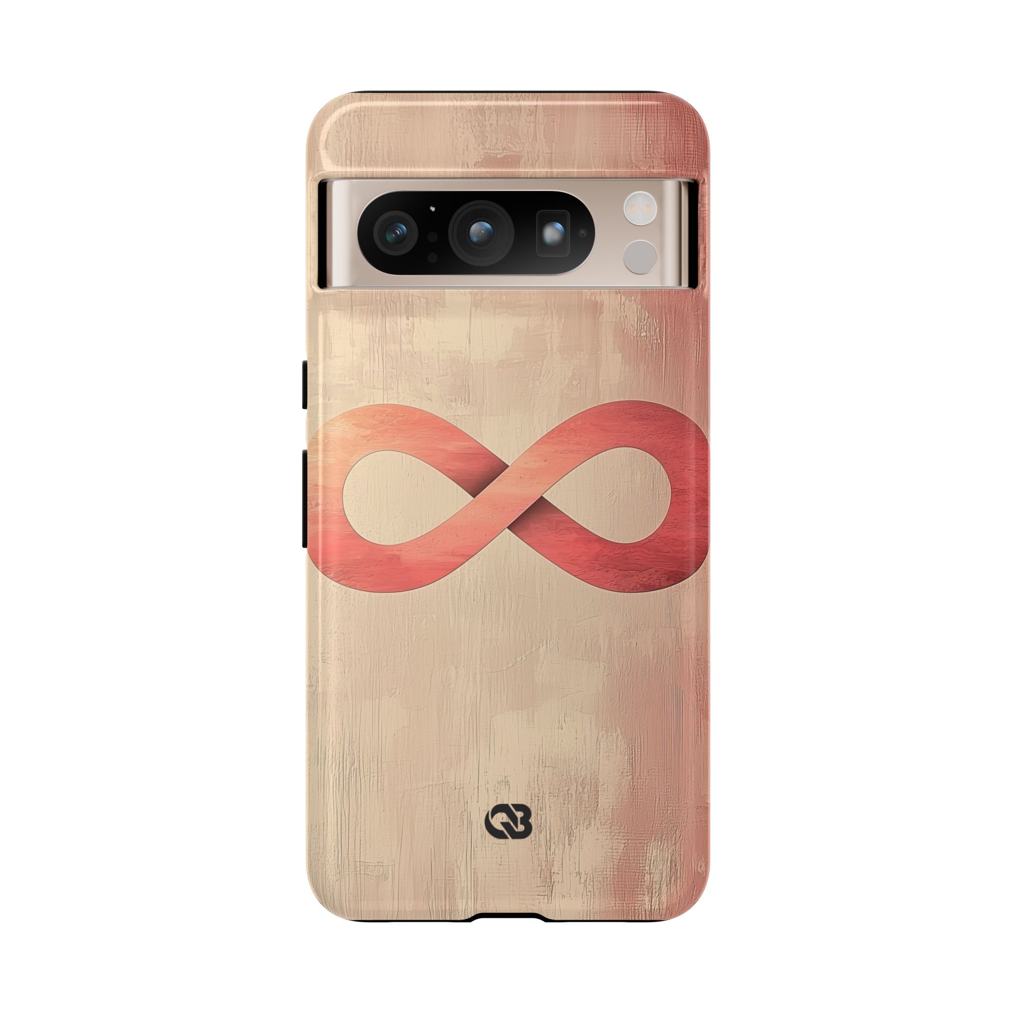 Terracotta Infinity Stroke · Tough Phone Case for Google Pixel