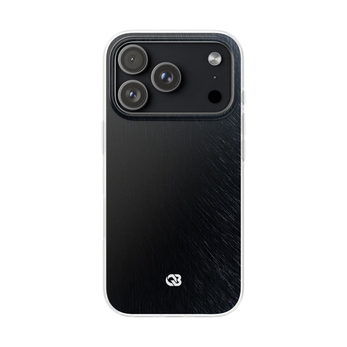 Brushed Obsidian Steel · Lite Phone Case for iPhone ·  Black