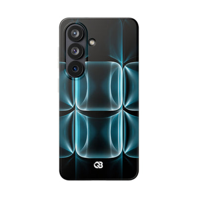 Cyan Core Matrix · Lite Phone Case for Samsung · Blue