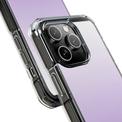 Soft Lilac · Clear Impact Magnetic Phone Case for iPhone · Purple