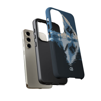 Blue Tough Phone Case for Samsung - Arctic Summit Mirror