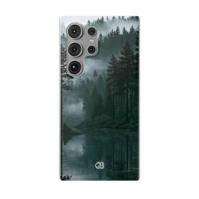 Green Lite Phone Case for Samsung - Misty Evergreen Mirror