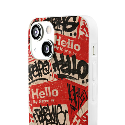 Slap Tag Collage · Lite Phone Case for iPhone ·  Red